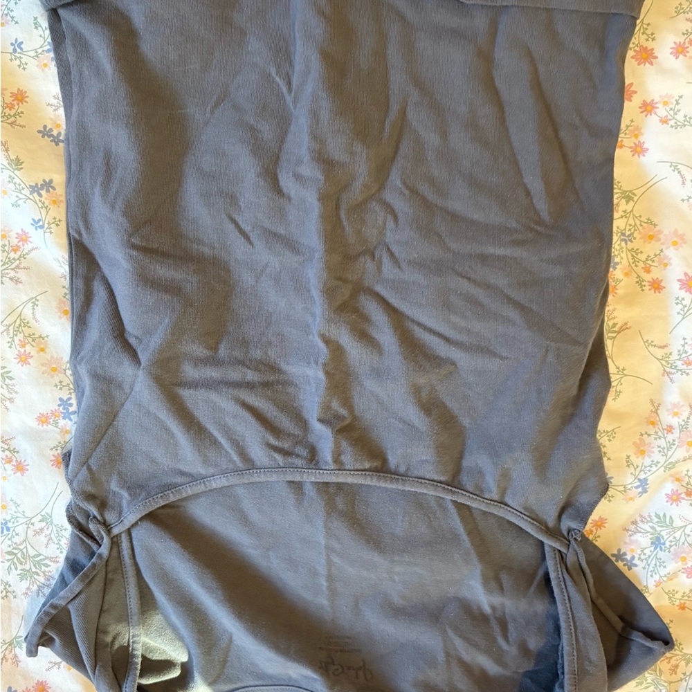 Gray Sleeveless Top